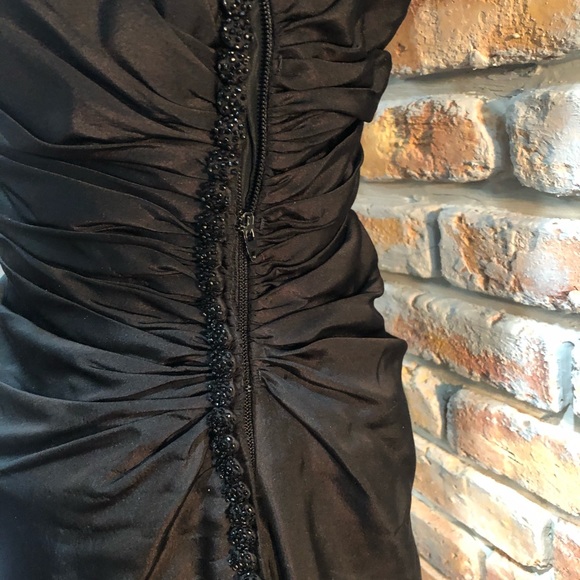 HELEN MORLEY silk evening gown - Picture 5 of 15